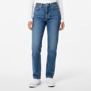 Tommy Hilfiger Jeans Juniors 1 Blue Twill Denim Straight Y2K Western School VTG